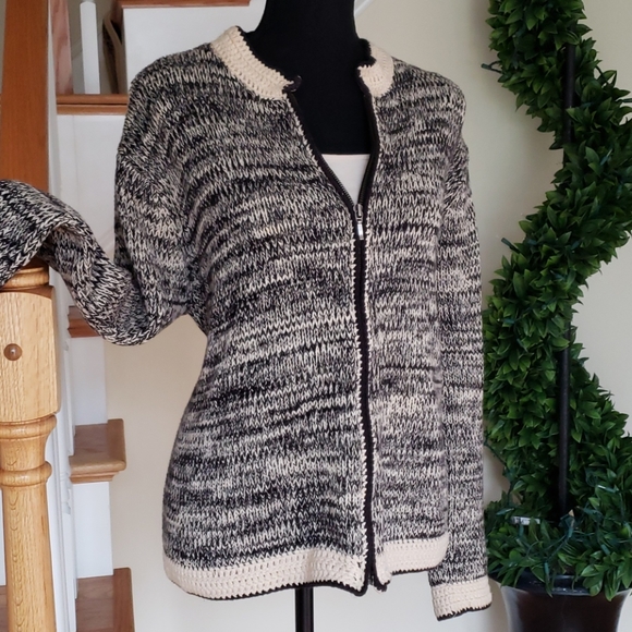 J.JILL💛INCREDIBLEY SOFT 100% COTTON KNIT SWEATER - Picture 7 of 13